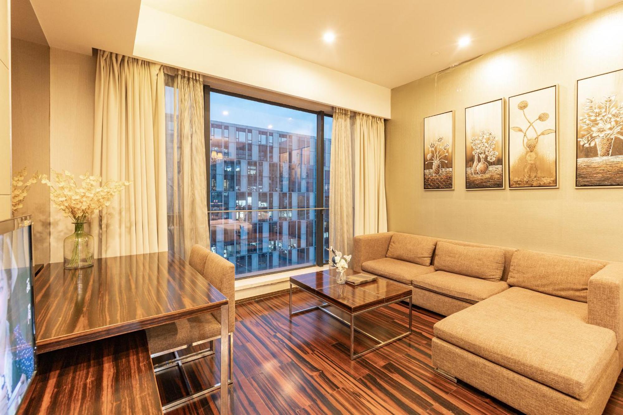 Guangzhou Xing Yi International Apartment - Poly World Branch Exteriör bild