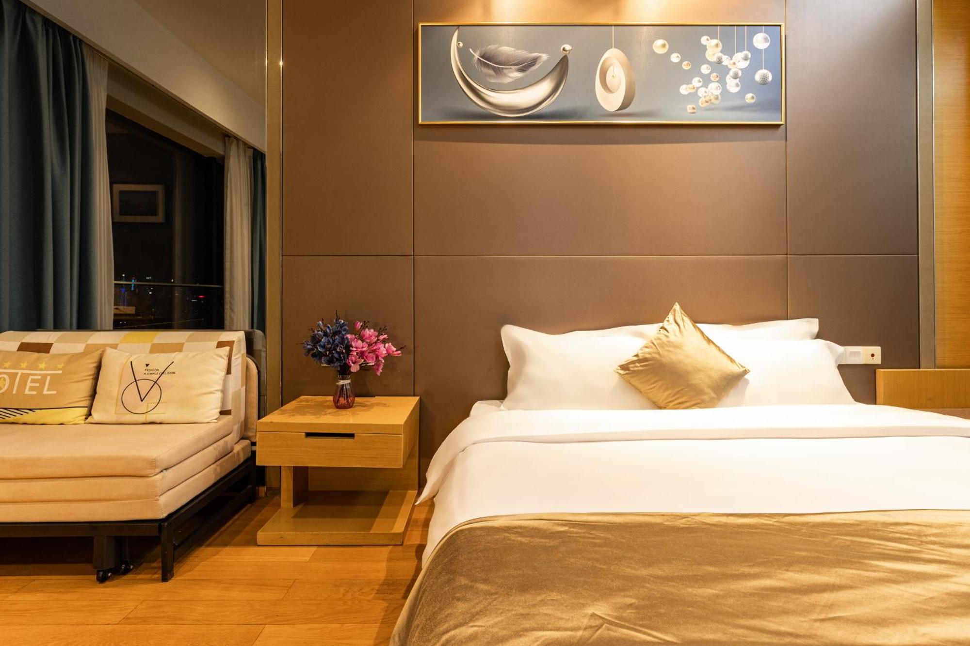 Guangzhou Xing Yi International Apartment - Poly World Branch Exteriör bild