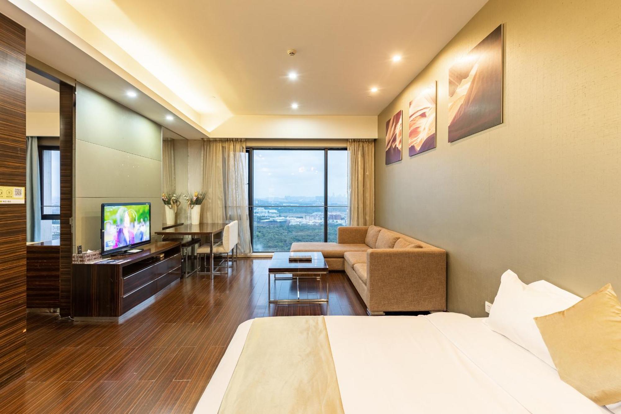 Guangzhou Xing Yi International Apartment - Poly World Branch Exteriör bild