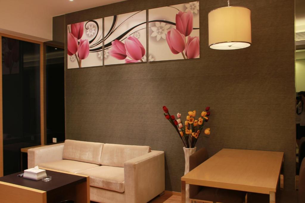 Guangzhou Xing Yi International Apartment - Poly World Branch Rum bild